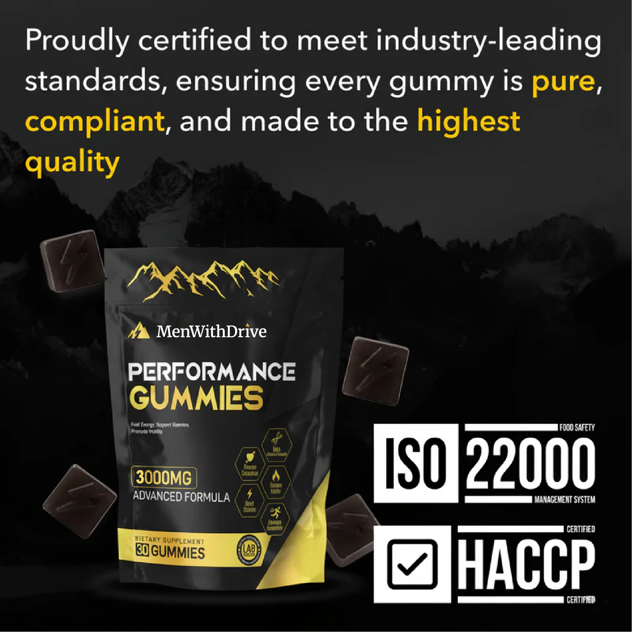 MENWITHDRIVE™ Enhancement Gummies – Upgrade your Bedroom Performance