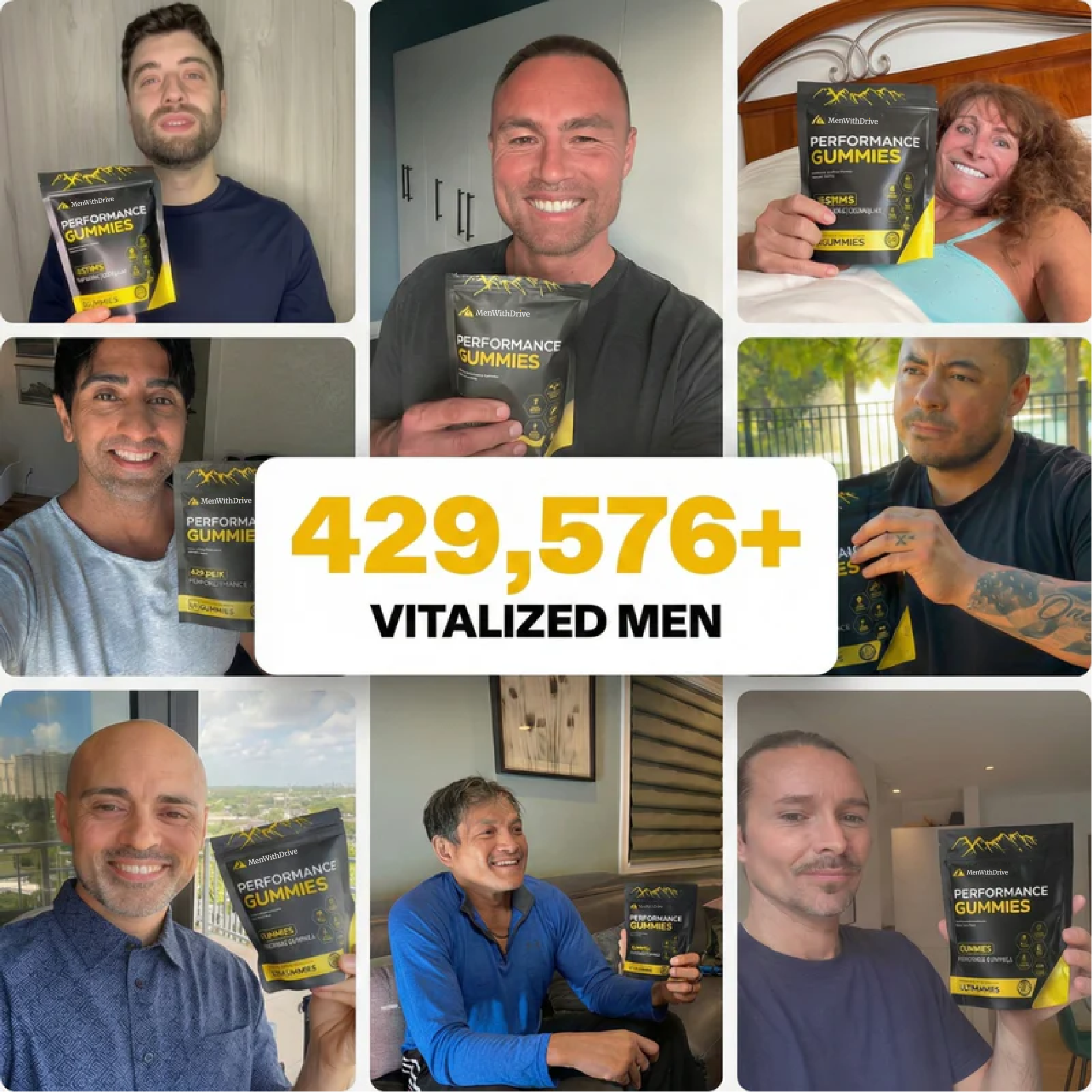 MENWITHDRIVE™ Enhancement Gummies – Upgrade your Bedroom Performance